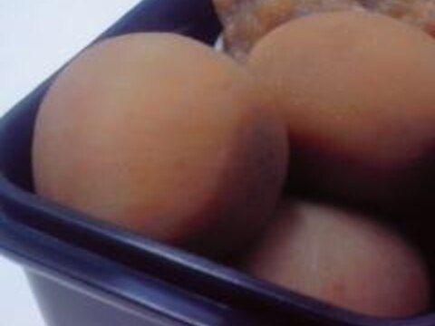 【お弁当】冷凍サトイモのめんつゆ煮